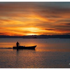 Alba in laguna